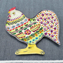 Rooster Snack Dish 10 X 9.8 " Happy Borders