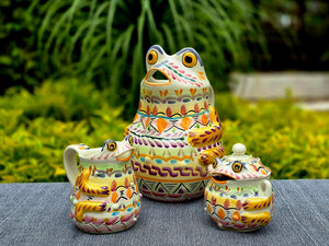 Frog Water and Sugar Set (3 pieces) Happy Borders