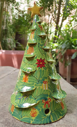 Árbol de Navidad de cerámica 