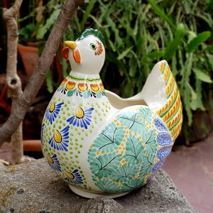Chicken Figure Decorative Vase MultiColors