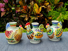 Rooster and two Hen Candle Holder 4.3 in H Set of 3 - Happy Borders