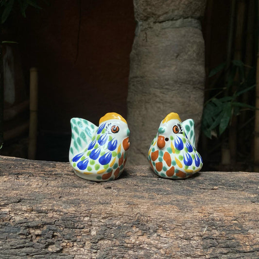 Hen Salt and Pepper Shaker Set MultiColors