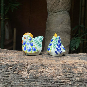 Hen Salt and Pepper Shaker Set MultiColors