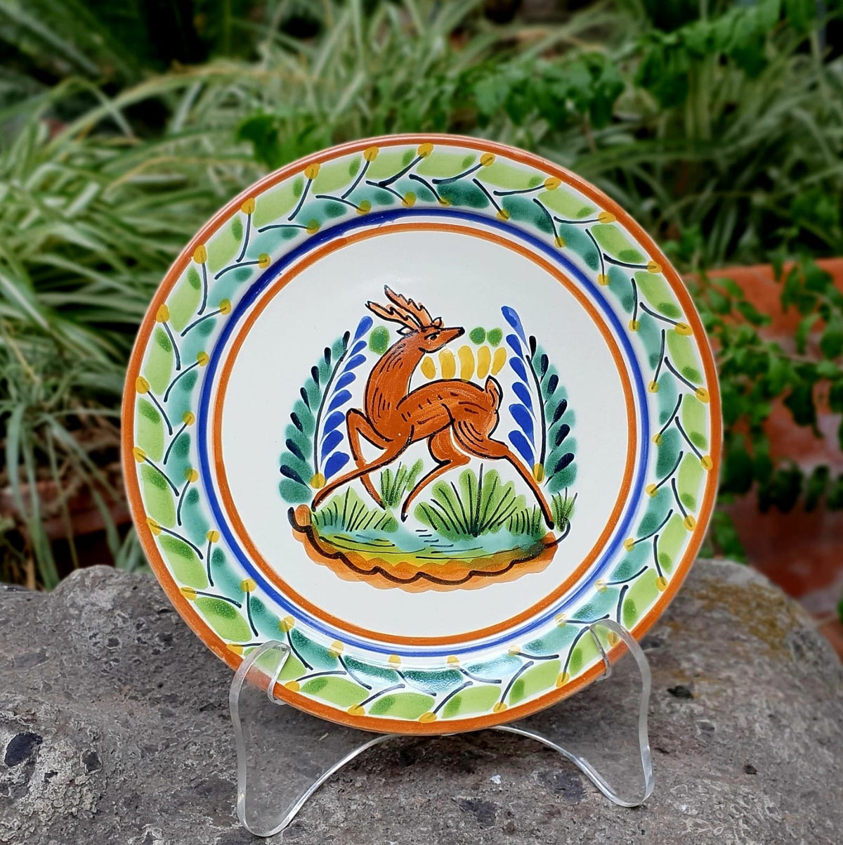 Deer Plate MultiColors