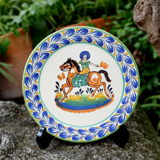 Cowgirl Plate MultiColors