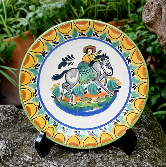 Cowgirl Plate MultiColors