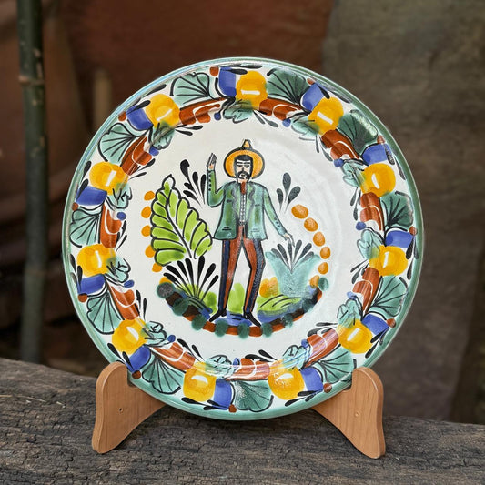 Mexican Charro Plate MultiColors