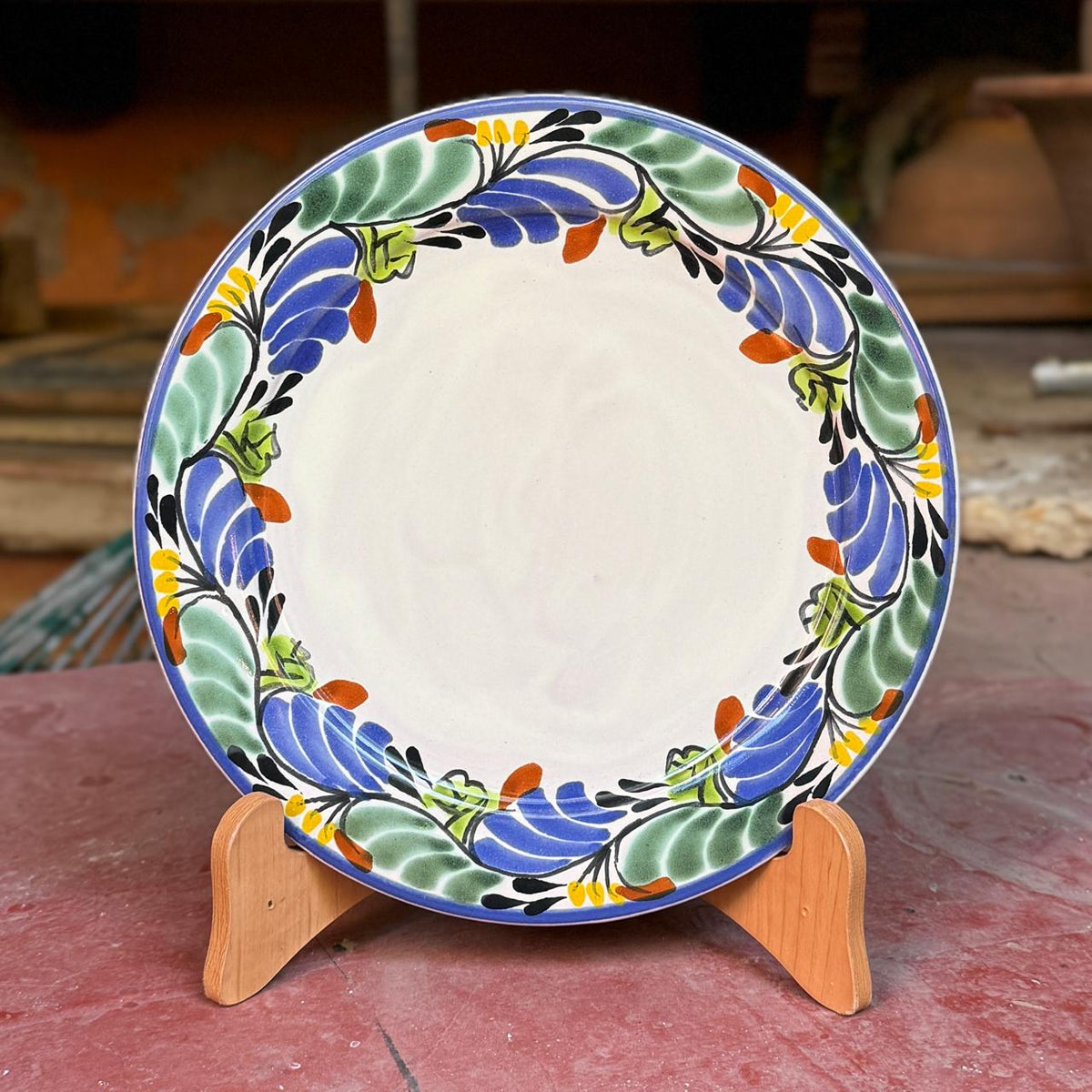 Plato con cenefa tradicional MultiColors 
