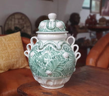 Decorative Large Vase w/strawberries 14.6 in H Milestones Pattern