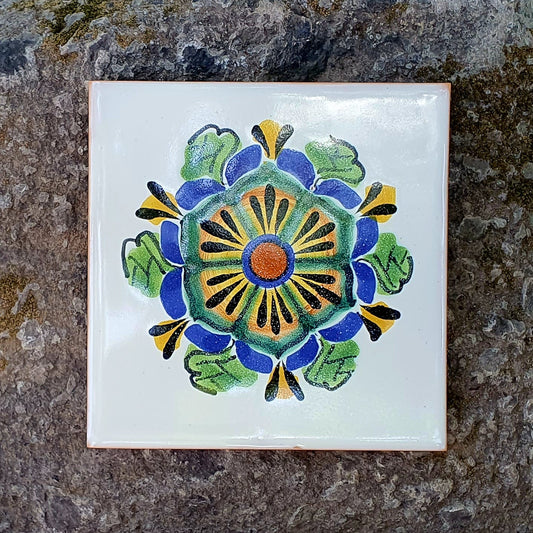 Flower IX Tile for wall MultiColors