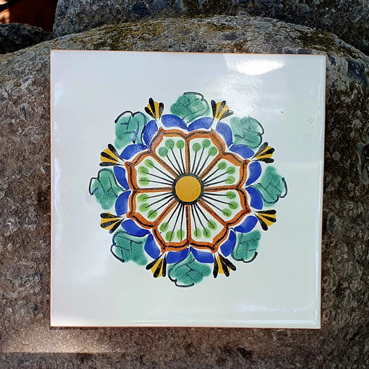 Flower VII Tile for wall MultiColors