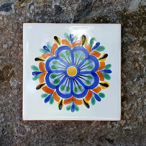 Flower VIII Tile for wall MultiColors