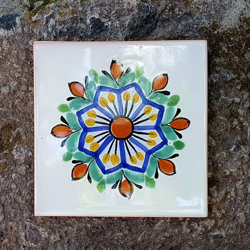 Flower XI Tile for wall MultiColors