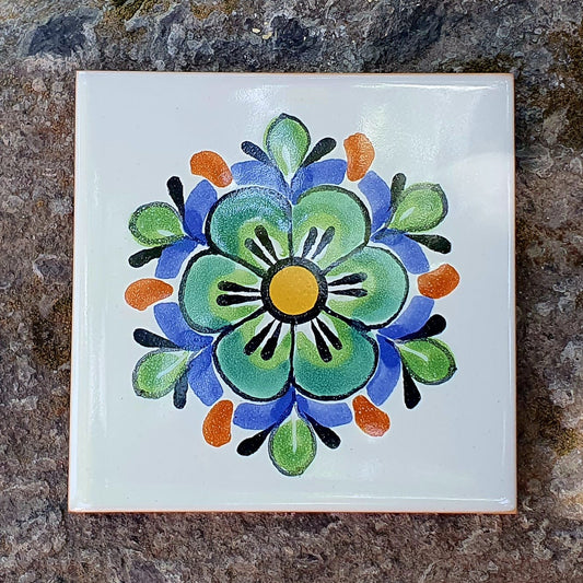 Flower IV Tile for wall MultiColors