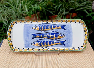 Sardines Tray 13.4in x 5.5in W MultiColors