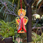 Ornament Large Angel 3D figure 4.9" H MultiColors