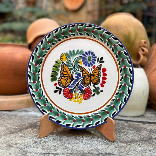 Monarch Butterfly Plate MultiColors