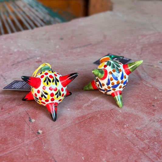 Ornament Piñata 3D 3.9 in D Set of 2 MultiColors