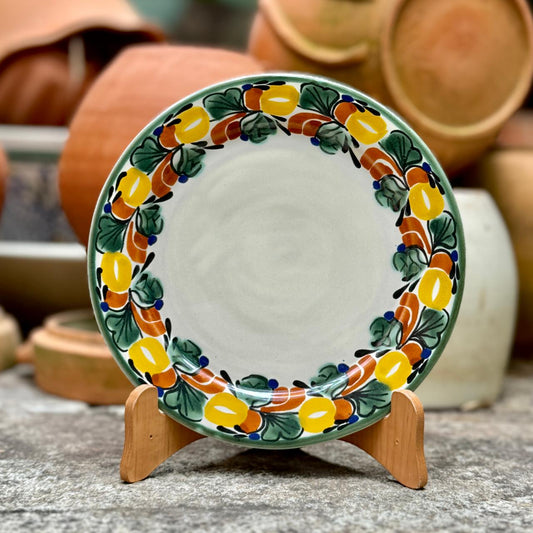 Plate with traditional border II MultiColors