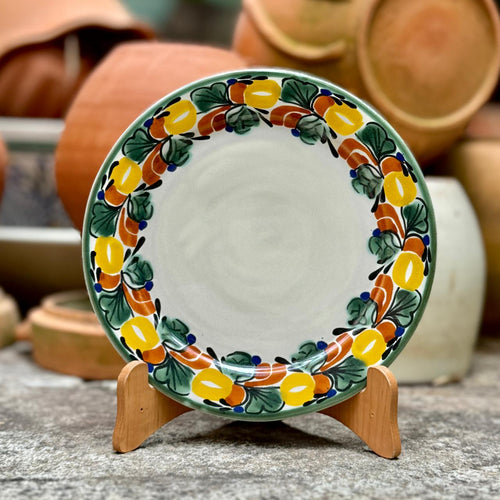 Plate with traditional border II MultiColors