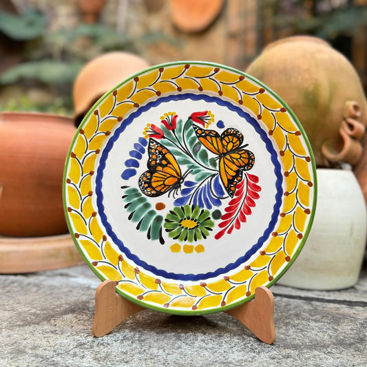 Monarch Butterfly Plate MultiColors