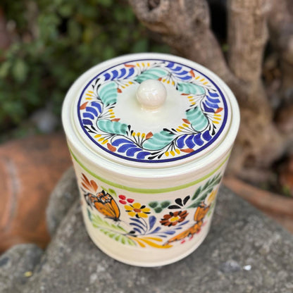 Monarch Butterfly Cookie Jar - Ice Bucket H Multicolors