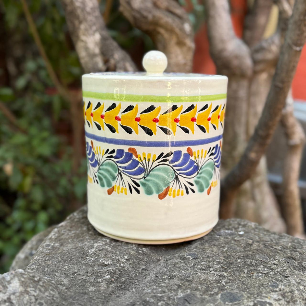 Monarch Butterfly Cookie Jar - Ice Bucket H Multicolors