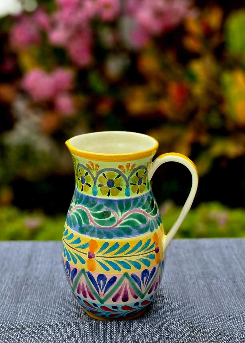Mexican Ceramics Milk Pitcher 33 Oz handcrafts mexico tableware ...