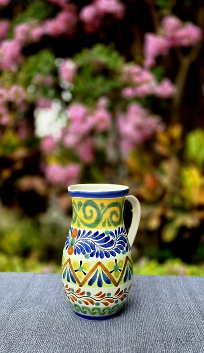 Milk Pitcher 33.8 Oz Happy BordersWater PitcherGorky Gonzalez Store240814 - 09