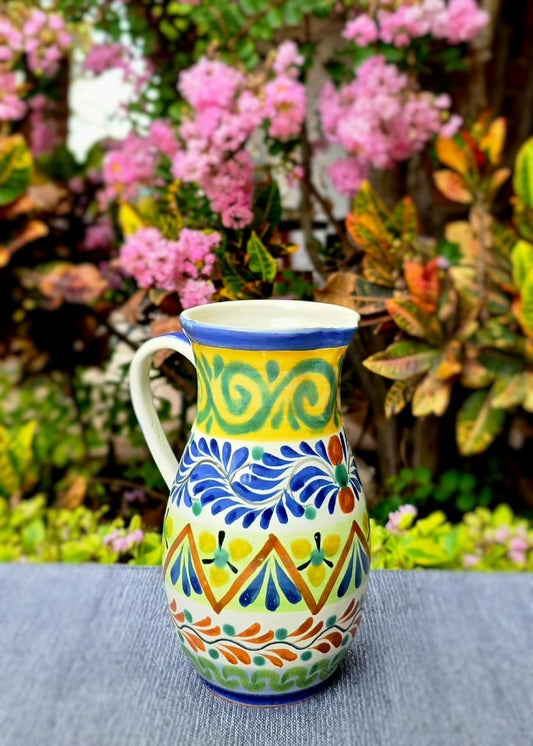 Milk Pitcher 33.8 Oz Set of 2 Happy BordersWater PitcherGorky Gonzalez Store240814 - 10