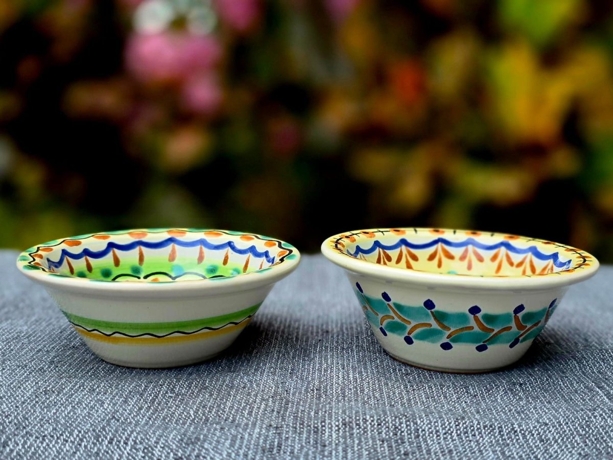Olives Bowl 4.7 in D Set of 2 Happy BordersBowlGorky Gonzalez Store240829 - 01