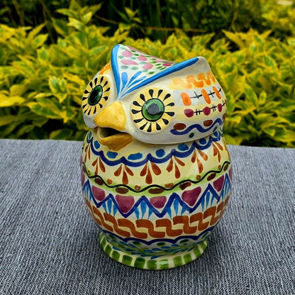 Owl Tea Pot 6.7" Hight Happy BordersTea PotGorky Gonzalez Store240809 - 05