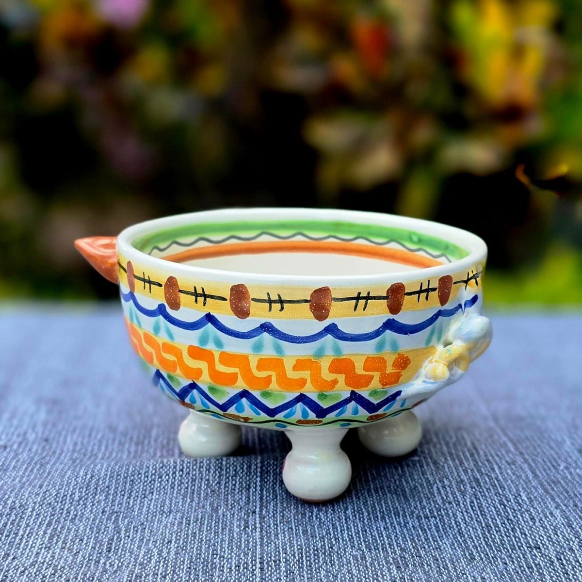 Piggy Molcajete Bowl Happy BordersMolcajeteGorky Gonzalez Store240727 - 01