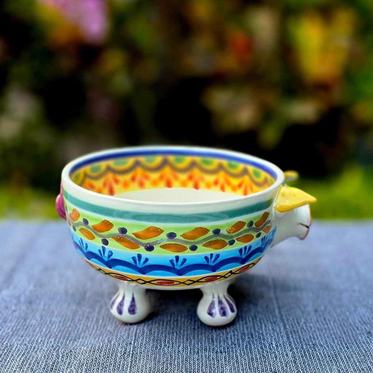 Piggy Molcajete Bowl Happy BordersMolcajeteGorky Gonzalez Store240727 - 07