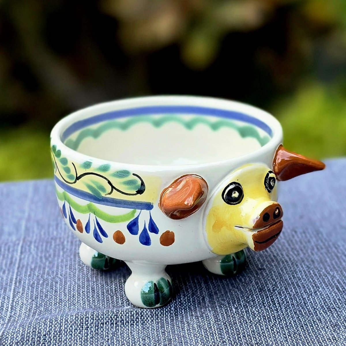 Piggy Molcajete Bowl Happy BordersMolcajeteGorky Gonzalez Store240727 - 16