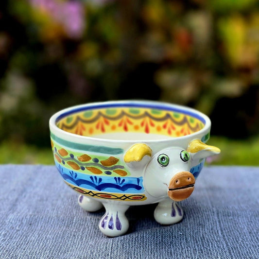 Piggy Molcajete Bowl Set of 3 Happy BordersMolcajeteGorky Gonzalez Store240727 - 19