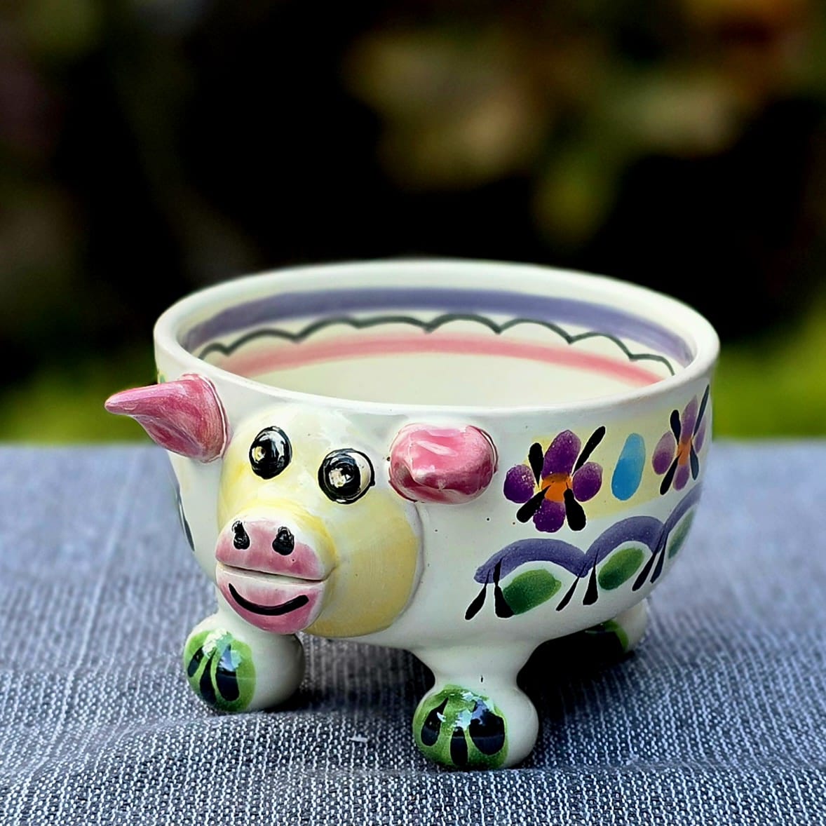 Piggy Molcajete Bowl Set of 3 Happy BordersMolcajeteGorky Gonzalez Store240727 - 19