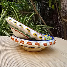 Prickly pear Flower Shape Mini Snack Bowl 5 in D - Set of 2 - MultiColors