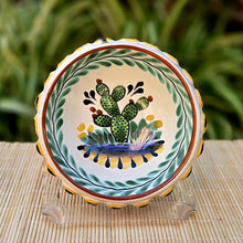 Prickly pear Flower Shape Mini Snack Bowl 5 in D MultiColors