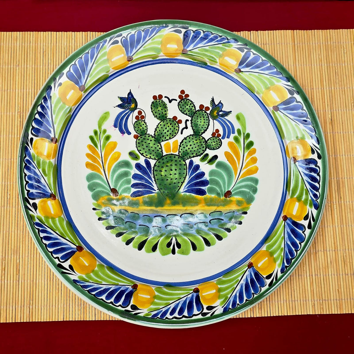 Prickly Pear Plate MultiColors - Model E