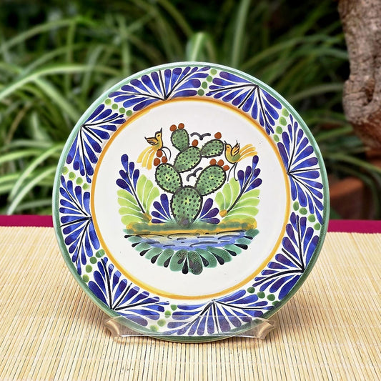 Platos navideños con ciervos Multicolores 