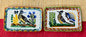 Roadrunner Mini Rectangular Tray 3.9 X 5.5" Set of 2(Pieces) Multicolors - B