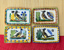 Roadrunner Mini Rectangular Tray 3.9 X 5.5" Set of 4(Pieces) Multicolors