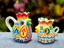 Rooster Sugar & Creamer Set of 2 Happy Borders