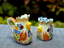 Rooster Sugar & Creamer Set of 2 Happy Borders