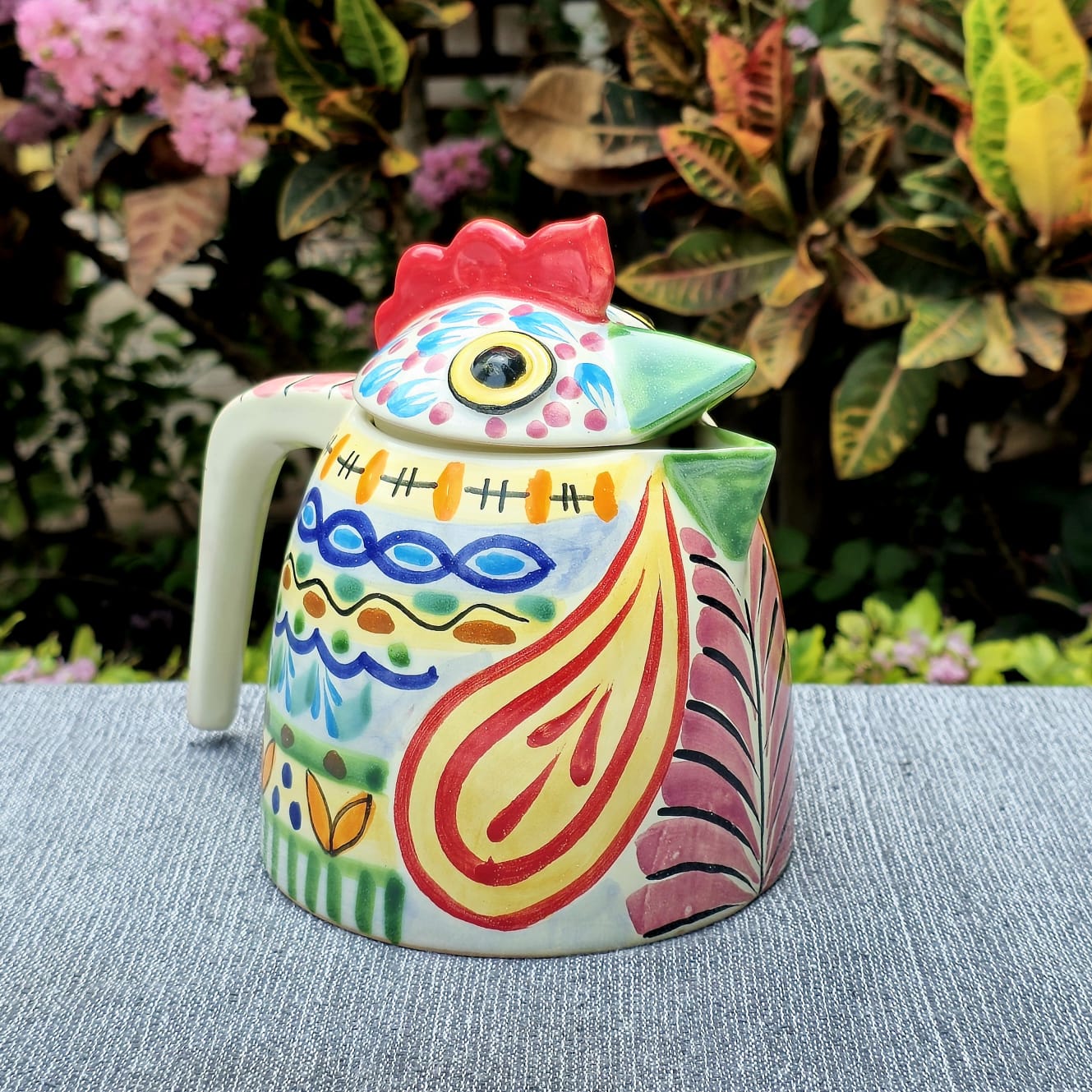 Rooster Tea Pot 6.3