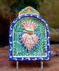 Decorative Sacred Heart Altarpiece 8.9" Height MultiColors