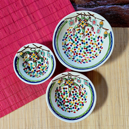 Piñata Bowl Set of 3 MultiColors