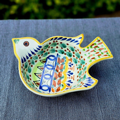 Set of Two Bird Shape Snack Bowl and Two Snack Plate Happy BordersCereal BowlGorky Gonzalez Store240726 - 16