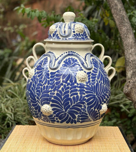 Decorative Small Vase w/strawberries 11.8 in H Milestones Pattern